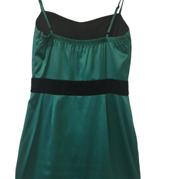 Spaghetti Strap Mini Dress in green color - Picture 7 of 11